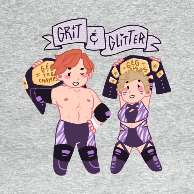 Grit & Glitter Tag Team Champions by Grit & Glitter